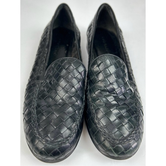 Bandolino Vintage Woven Black Loafers, size 7.5 - Picture 1 of 7